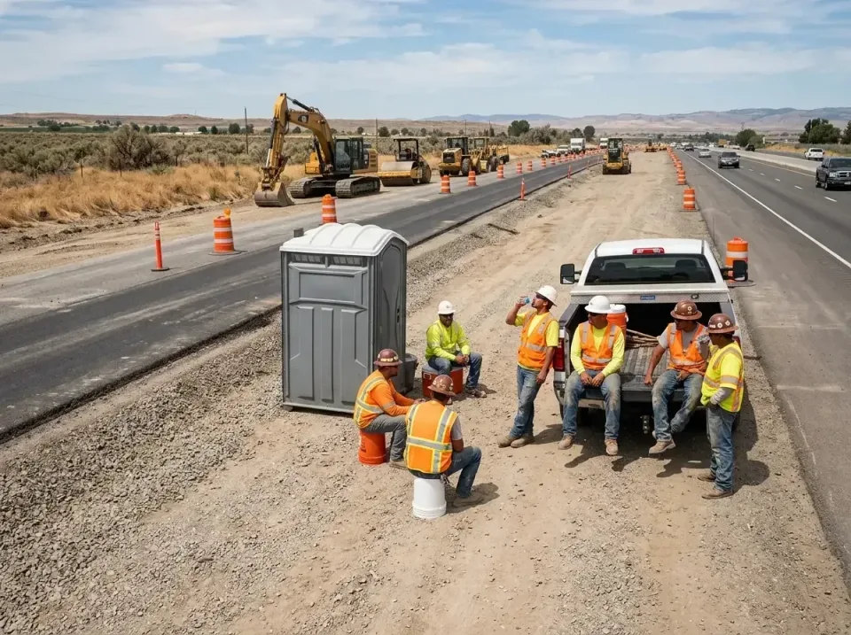 highway-road-construction-crew-007 — frequently asked questions, Porta Potty and Restroom Rentals in West Perrine, FL